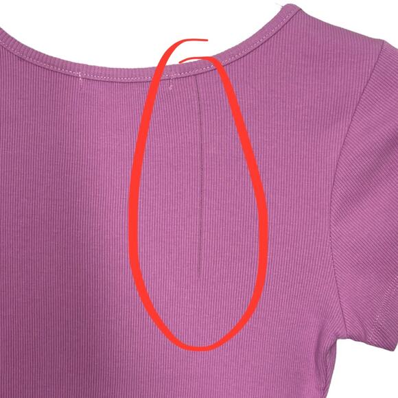 Daydreamer Janis Joplin Piece Of My Heart Baby Tee Small Pink Retro Boho New - Picture 6 of 6